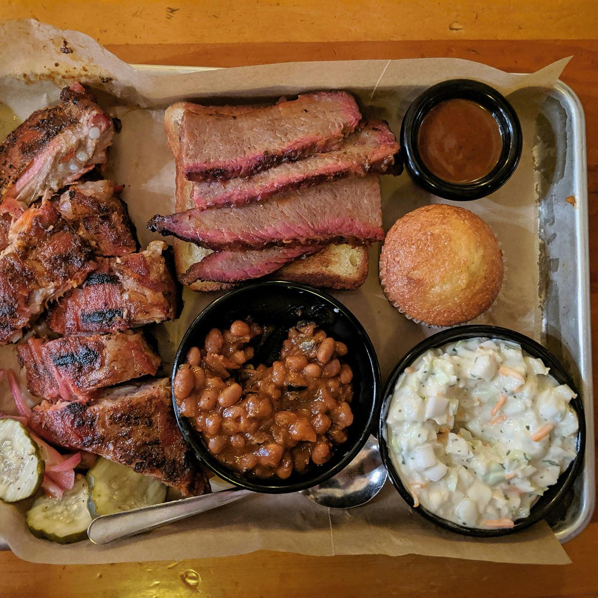Texas BBQ Brisket Plate